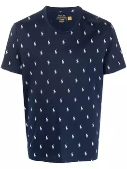 Polo Ralph Lauren футболка с логотипом, синий