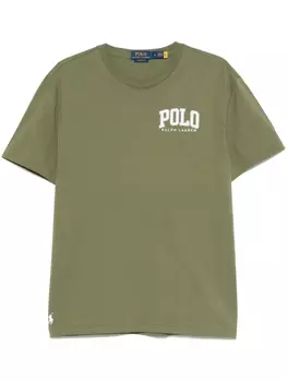 Polo Ralph Lauren футболка с логотипом, зеленый