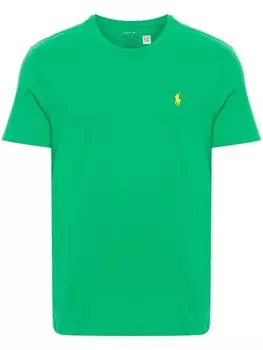Polo Ralph Lauren футболка с мотивом поло-пони, зеленый