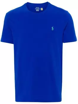 Polo Ralph Lauren футболка с мотивом поло-пони, синий