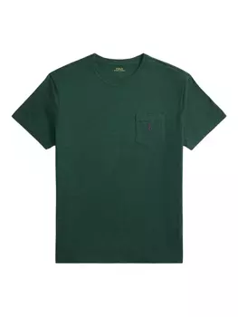 Polo Ralph Lauren футболка с накладным карманом, зеленый