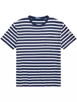 Polo Ralph Lauren футболка с нашивкой-логотипом, синий