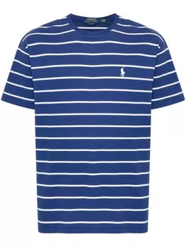 Polo Ralph Lauren футболка с вышивкой Polo Pony, синий