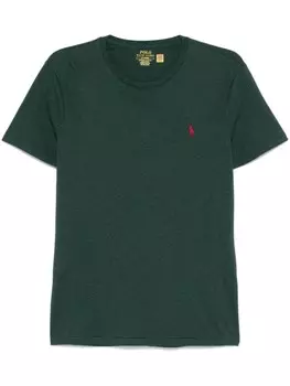 Polo Ralph Lauren футболка с вышивкой Polo Pony, зеленый