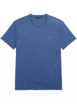 Polo Ralph Lauren футболка с вышивкой Polo Pony, синий