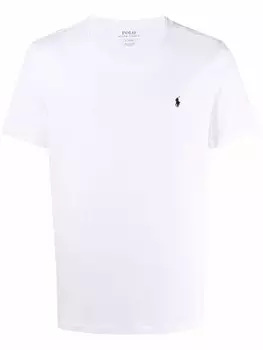 Polo Ralph Lauren футболка с вышивкой Polo Pony, белый
