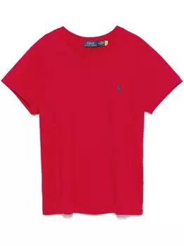Polo Ralph Lauren футболка с вышивкой Polo Pony, красный