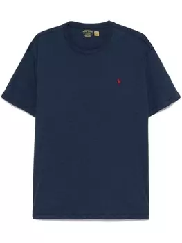 Polo Ralph Lauren футболка с вышивкой Polo Pony, синий