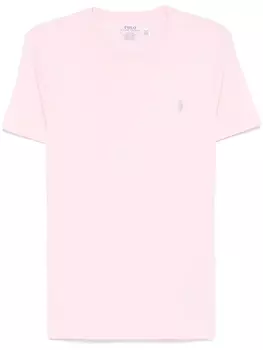 Polo Ralph Lauren футболка с вышивкой Polo Pony, розовый