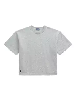 Polo Ralph Lauren футболка с вышивкой Polo Pony, серый