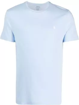 Polo Ralph Lauren футболка с вышивкой, синий