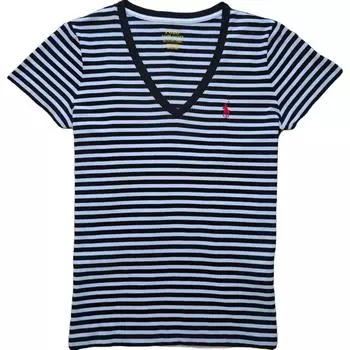 Polo Ralph Lauren Футболка женская черно-белая