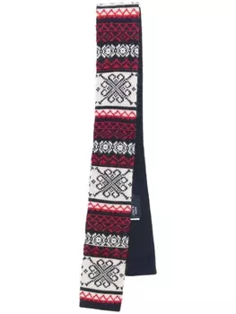Polo Ralph Lauren галстук в стиле фэр-айл, синий