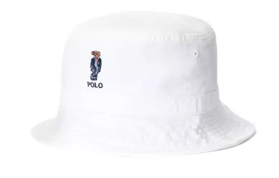 Polo Ralph Lauren Хлопковая панама мужская белые