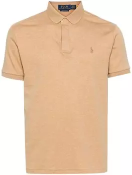 Polo Ralph Lauren хлопковая рубашка-поло, коричневый