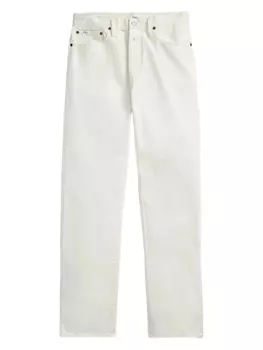 Polo Ralph Lauren хлопковые джинсы, белый