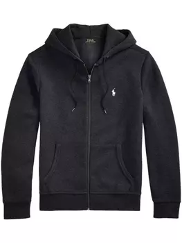 Polo Ralph Lauren худи на молнии, черный