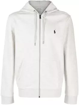 Polo Ralph Lauren худи на молнии, серый