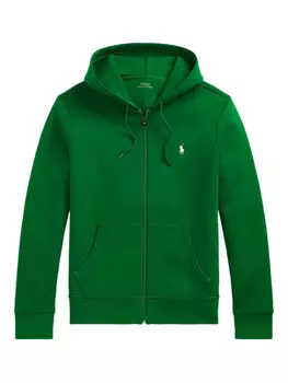 Polo Ralph Lauren худи на молнии, зеленый