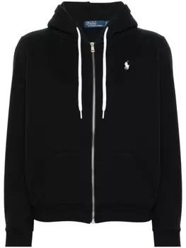 Polo Ralph Lauren худи Polo Pony на молнии, черный