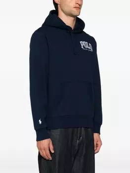 Polo Ralph Lauren худи с логотипом Polo Pony, синий