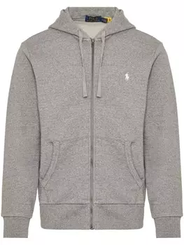 Polo Ralph Lauren худи с логотипом Polo Pony, серый