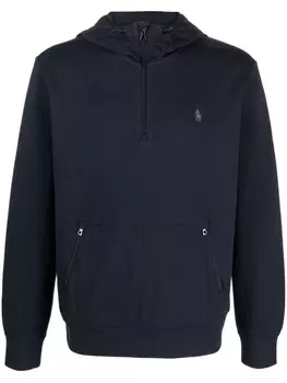 Polo Ralph Lauren худи с логотипом Polo Pony, синий