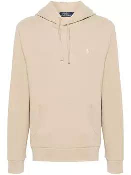 Polo Ralph Lauren худи с логотипом Polo Pony, нейтральный цвет