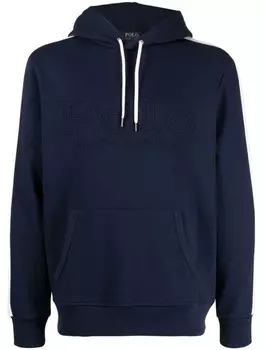 Polo Ralph Lauren худи с вышитым логотипом, синий