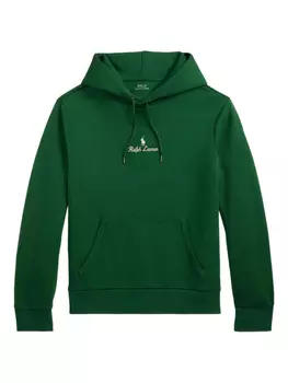 Polo Ralph Lauren худи с вышитым логотипом, зеленый