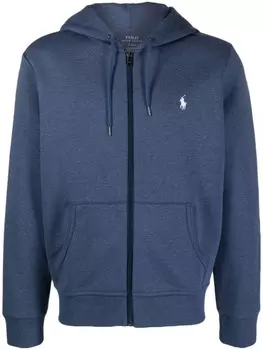 Polo Ralph Lauren худи с вышивкой Polo Pony, синий