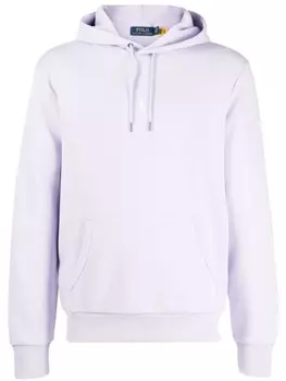 Polo Ralph Lauren худи с вышивкой Polo Pony, фиолетовый