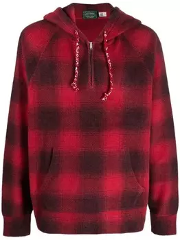 Polo Ralph Lauren худи в клетку, красный