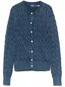 Polo Ralph Lauren кардиган фактурной вязки, синий