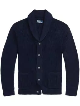 Polo Ralph Lauren кардиган из смесового льна, синий