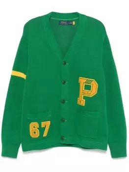 Polo Ralph Lauren кардиган Леттерман, зеленый