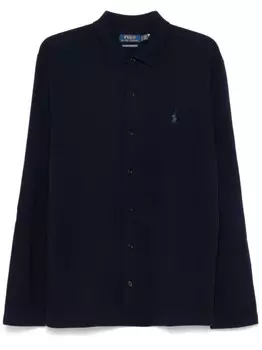 Polo Ralph Lauren кардиган с вышивкой Polo Pony, синий