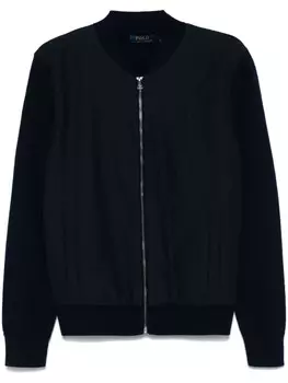 Polo Ralph Lauren кардиган со вставками, синий
