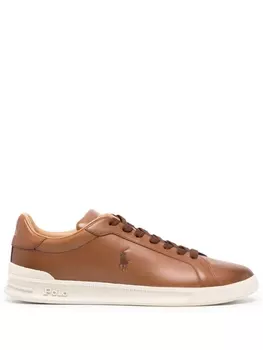 Polo Ralph Lauren кеды Heritage Court II, коричневый