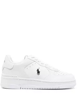 Polo Ralph Lauren кеды Masters Court на шнуровке, белый