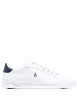 Polo Ralph Lauren кеды с логотипом, белый