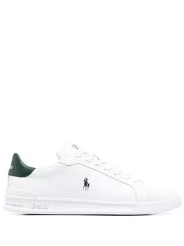 Polo Ralph Lauren кеды с логотипом, белый
