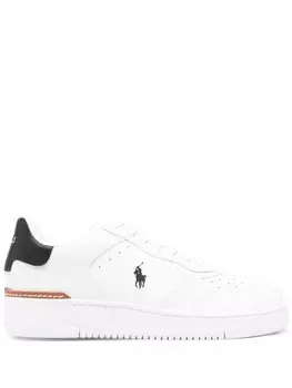 Polo Ralph Lauren кеды с логотипом Polo Pony, белый