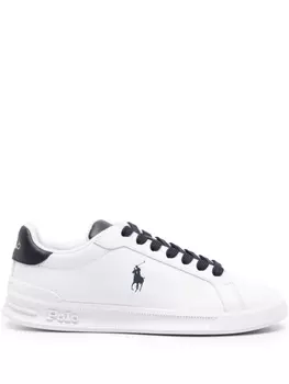 Polo Ralph Lauren кеды с логотипом Polo Pony, белый