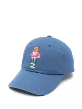 Polo Ralph Lauren кепка с нашивкой Polo Bear, синий