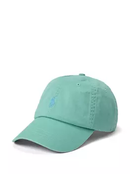 Polo Ralph Lauren кепка с вышитым логотипом, зеленый
