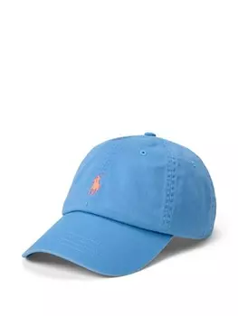 Polo Ralph Lauren кепка с вышитым логотипом, синий