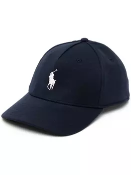 Polo Ralph Lauren кепка с вышитым логотипом, синий