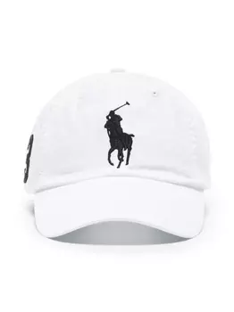 Polo Ralph Lauren кепка с вышивкой Polo Pony, белый