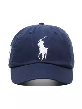 Polo Ralph Lauren кепка с вышивкой Polo Pony, синий